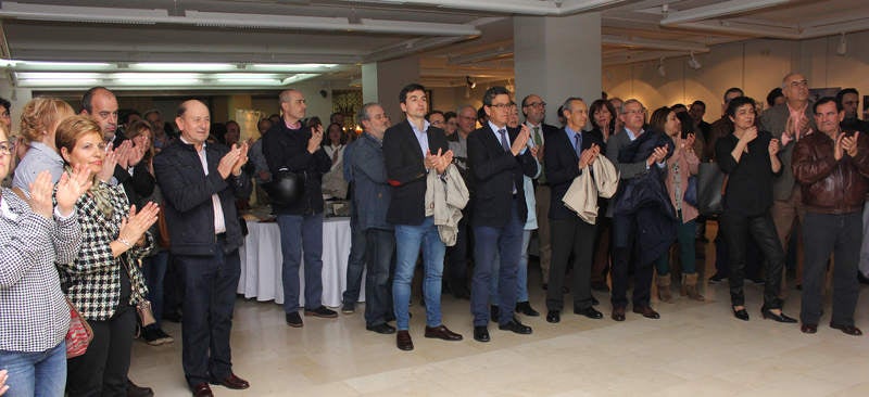 Inauguración de la exposición &#039;Un año en imágenes 2016&#039; de Palencia (1/2)