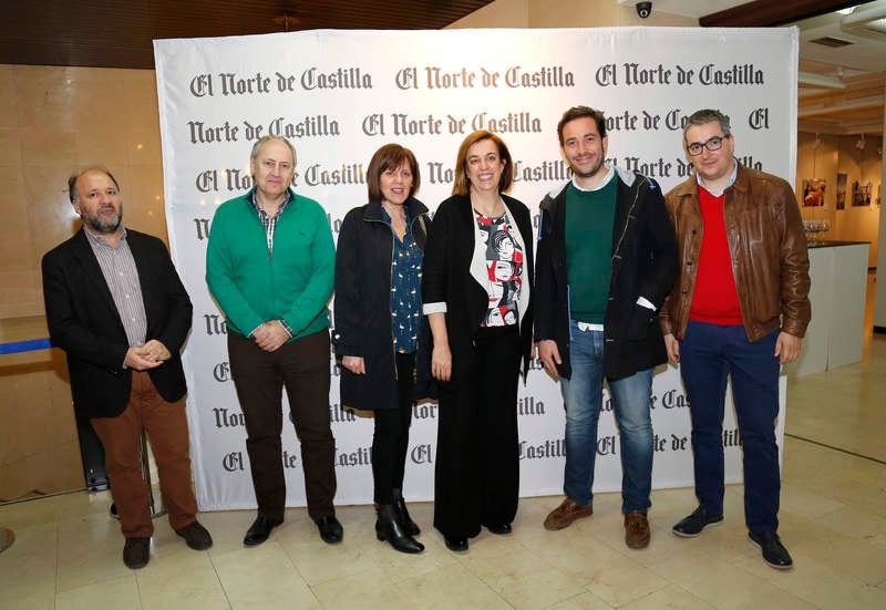 Carlos Hernández, Jesús Guerrero, Consolación Pablos, Ángeles Armisén, Miguel Ángel Blanco y Toño Casas.
