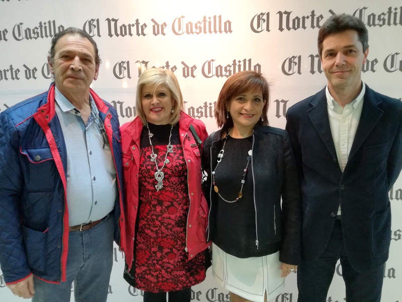 José María Arce, Amelia Pérez (Cristalerías Arce), Patricia Paz y Enrique de Prado (Selectos de Castilla).
