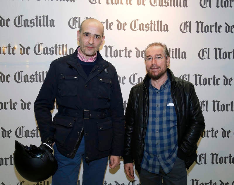 Miguel Ángel Brugera y Jesús Paredes, de las asociaciones de vecinos del Cristo y San Juanillo.