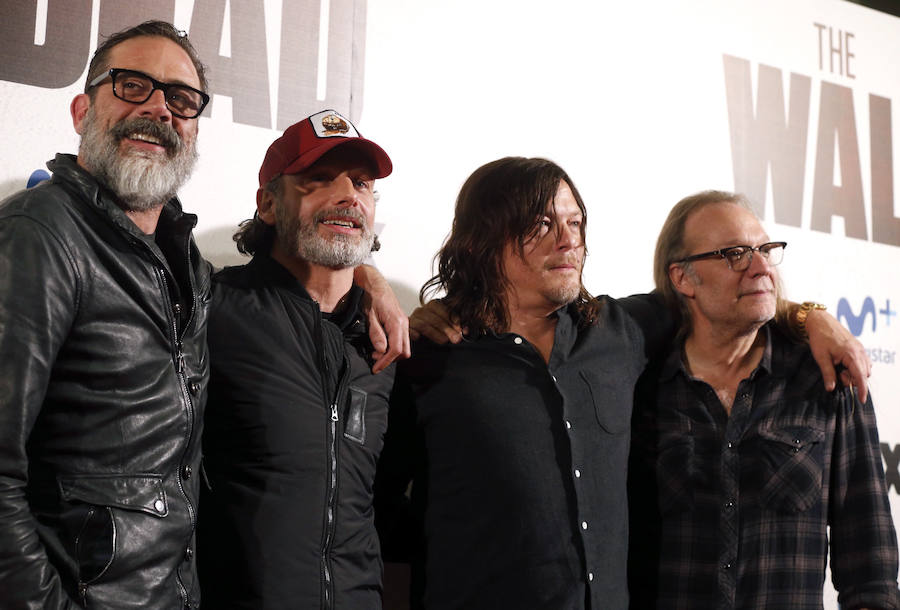 Los protagonistas de &#039;The Walking Dead&#039;, en la Gran Vía