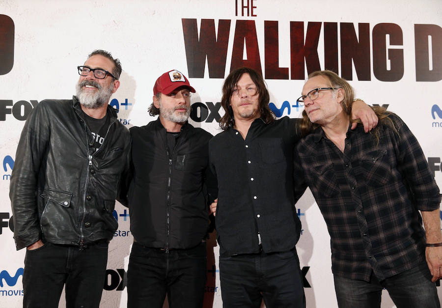 Los protagonistas de &#039;The Walking Dead&#039;, en la Gran Vía