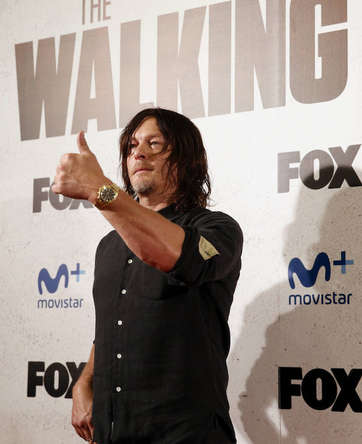 Los protagonistas de &#039;The Walking Dead&#039;, en la Gran Vía