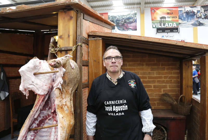 Fiesta de la matanza en Villada (Palencia)