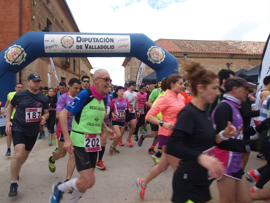 Primera prueba del circuito de las Cinco Leguas en Benafarces (Valladolid)