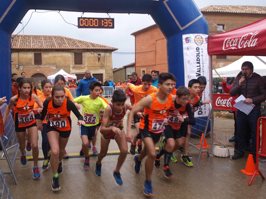 Primera prueba del circuito de las Cinco Leguas en Benafarces (Valladolid)