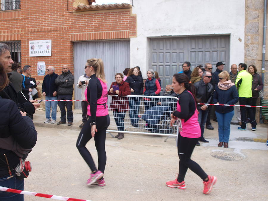 Primera prueba del circuito de las Cinco Leguas en Benafarces (Valladolid)