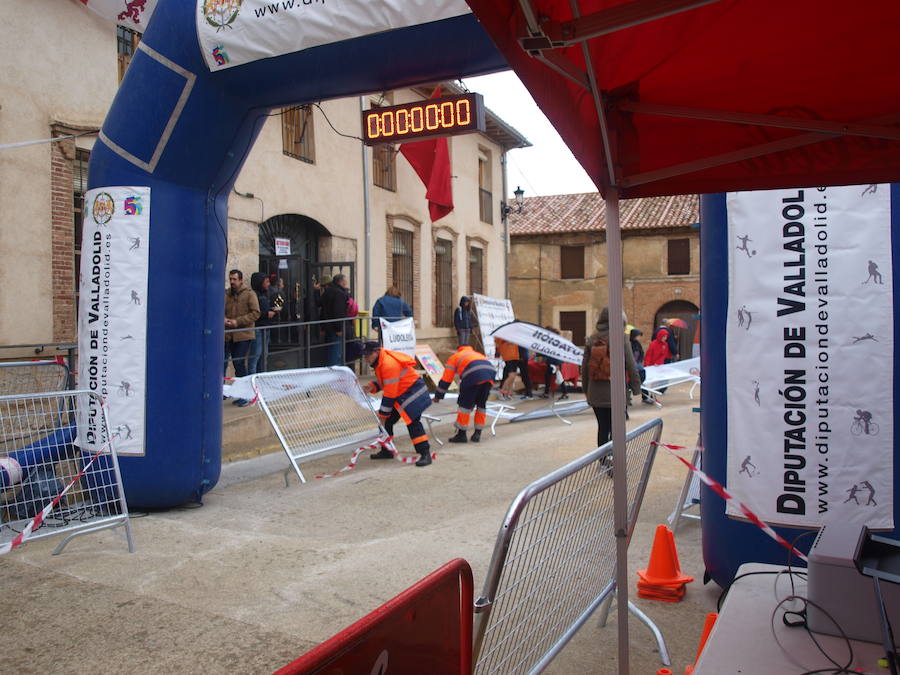 Primera prueba del circuito de las Cinco Leguas en Benafarces (Valladolid)