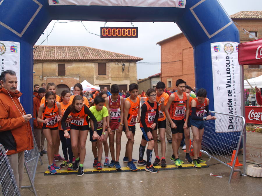 Primera prueba del circuito de las Cinco Leguas en Benafarces (Valladolid)