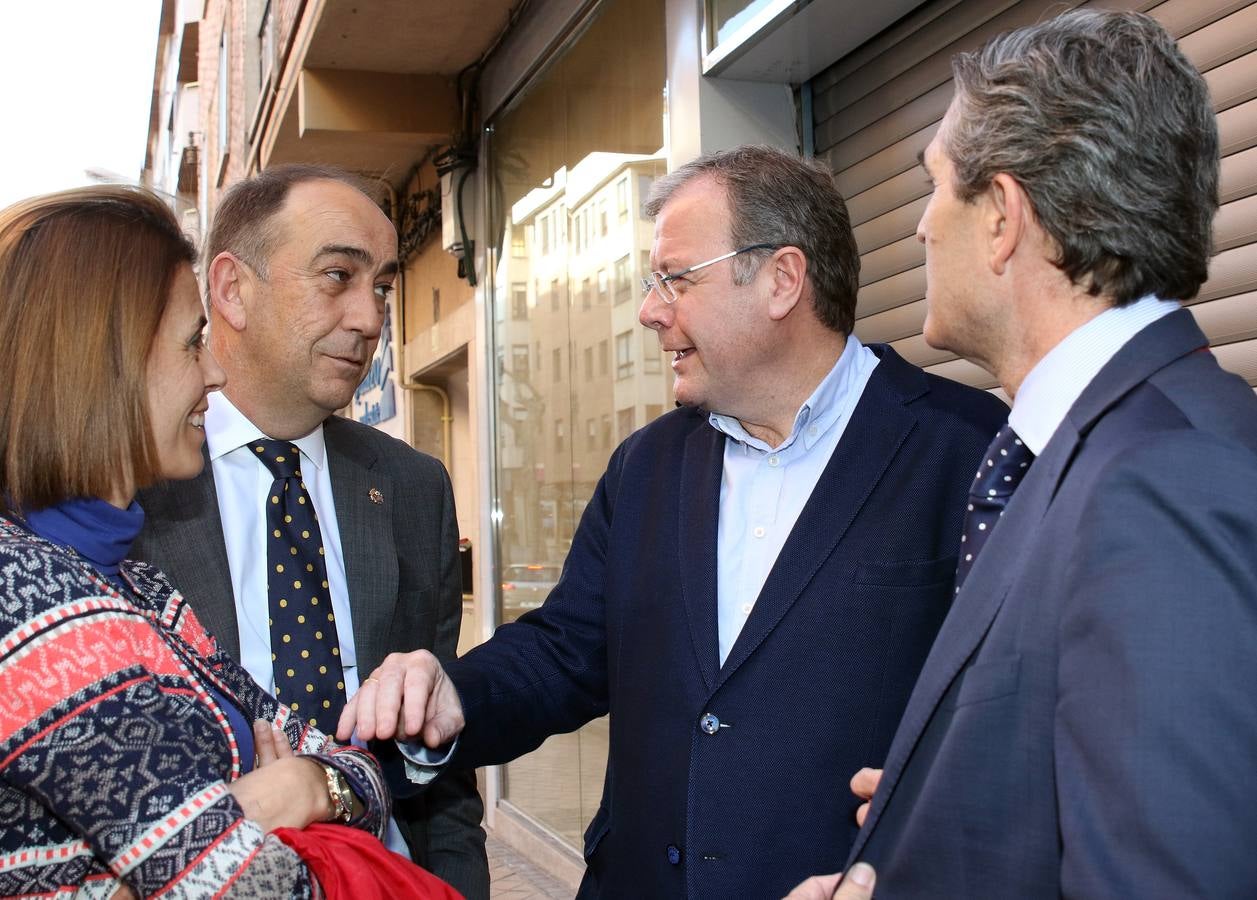 Antonio Silván busca apoyos en Segovia para presidir el PP de Castilla y León