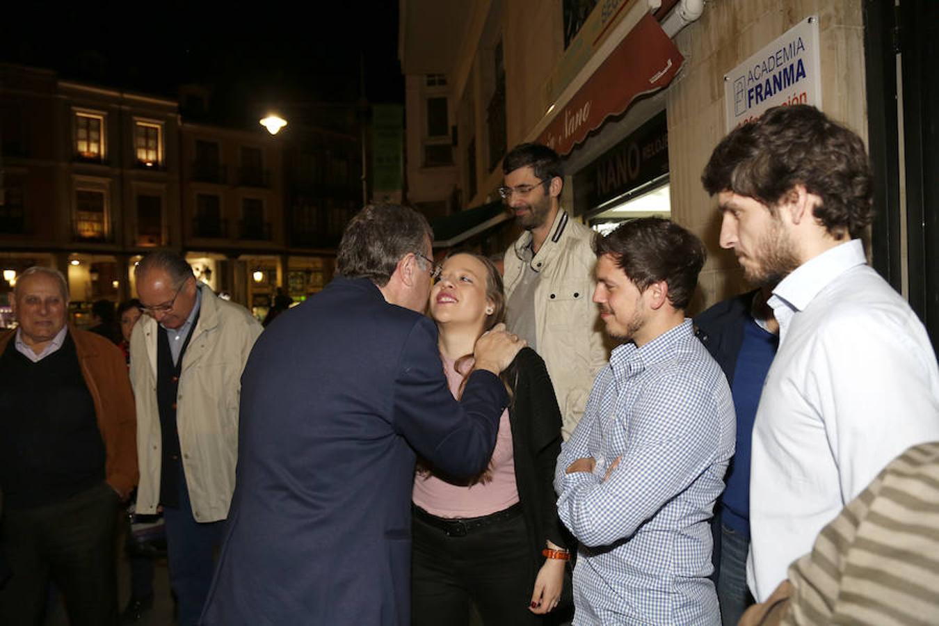 Antonio Silván visita Palencia en su campaña para optar a la Presidencia del PP de Castilla y León