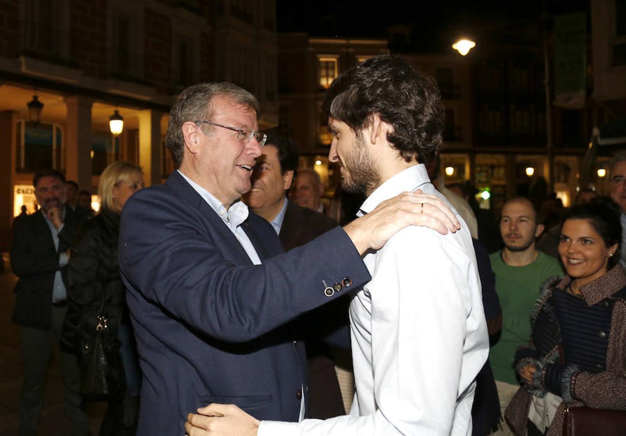 Antonio Silván visita Palencia en su campaña para optar a la Presidencia del PP de Castilla y León