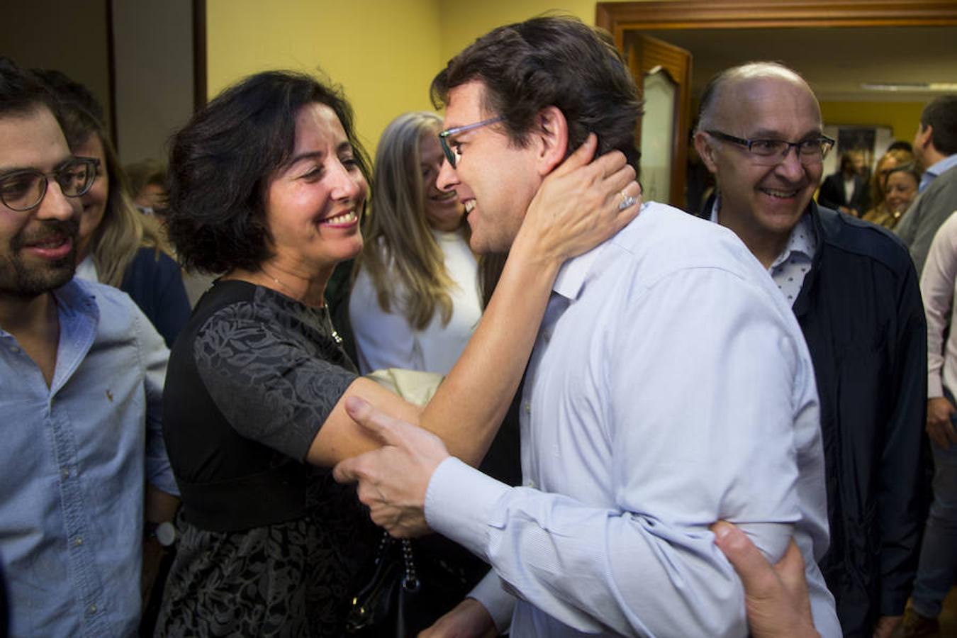 Acto de Alfonso Fernández Mañueco con afiliados en Valladolid