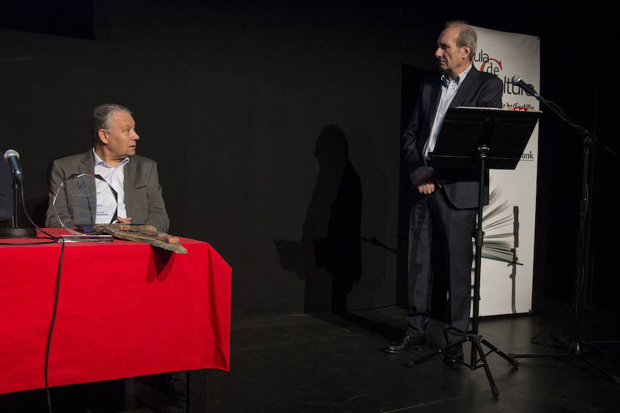 Homenaje de Asprona a Candeal en el Aula de Cultura de El Norte