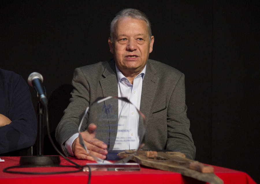 Homenaje de Asprona a Candeal en el Aula de Cultura de El Norte