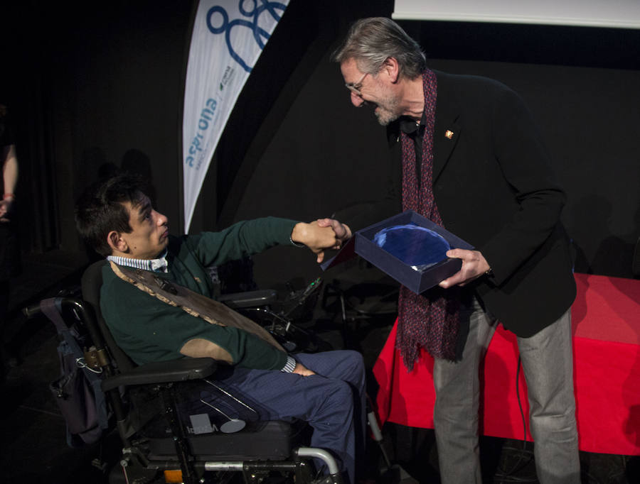 Homenaje de Asprona a Candeal en el Aula de Cultura de El Norte