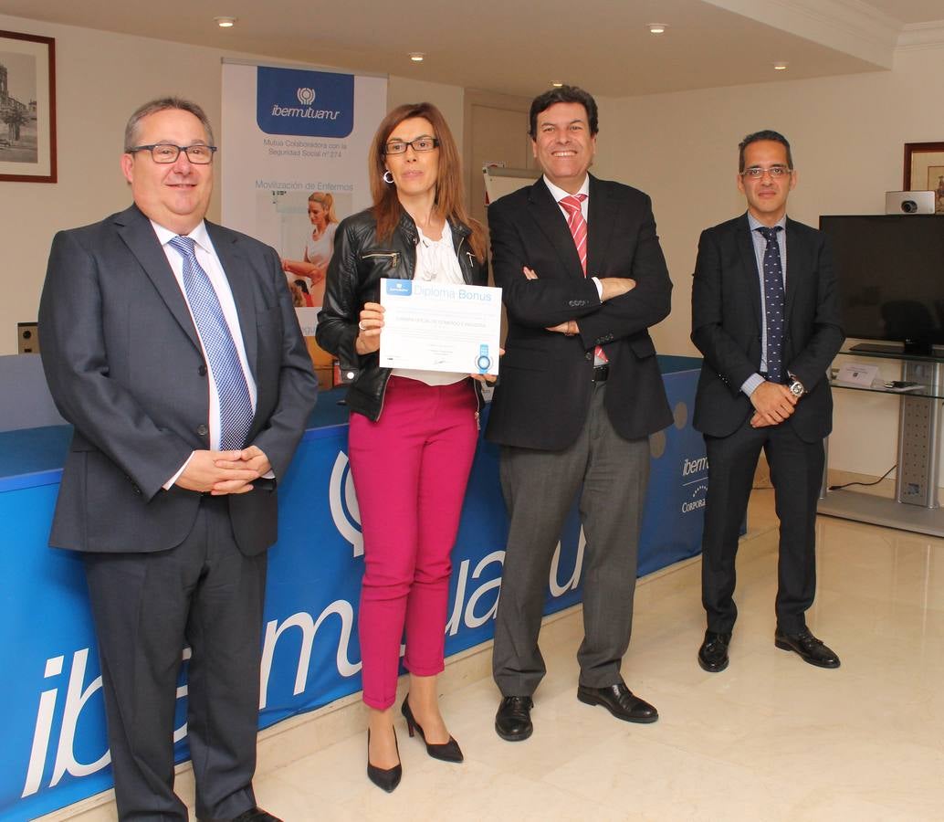 Ibermutuamur entrega en Palencia los reconocimientos a las empresas que han destacado por su bajo nivel de siniestralidad