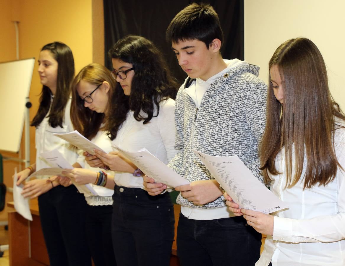 Semifinal del primer Certamen de Lectura en Público celebrada en Segovia