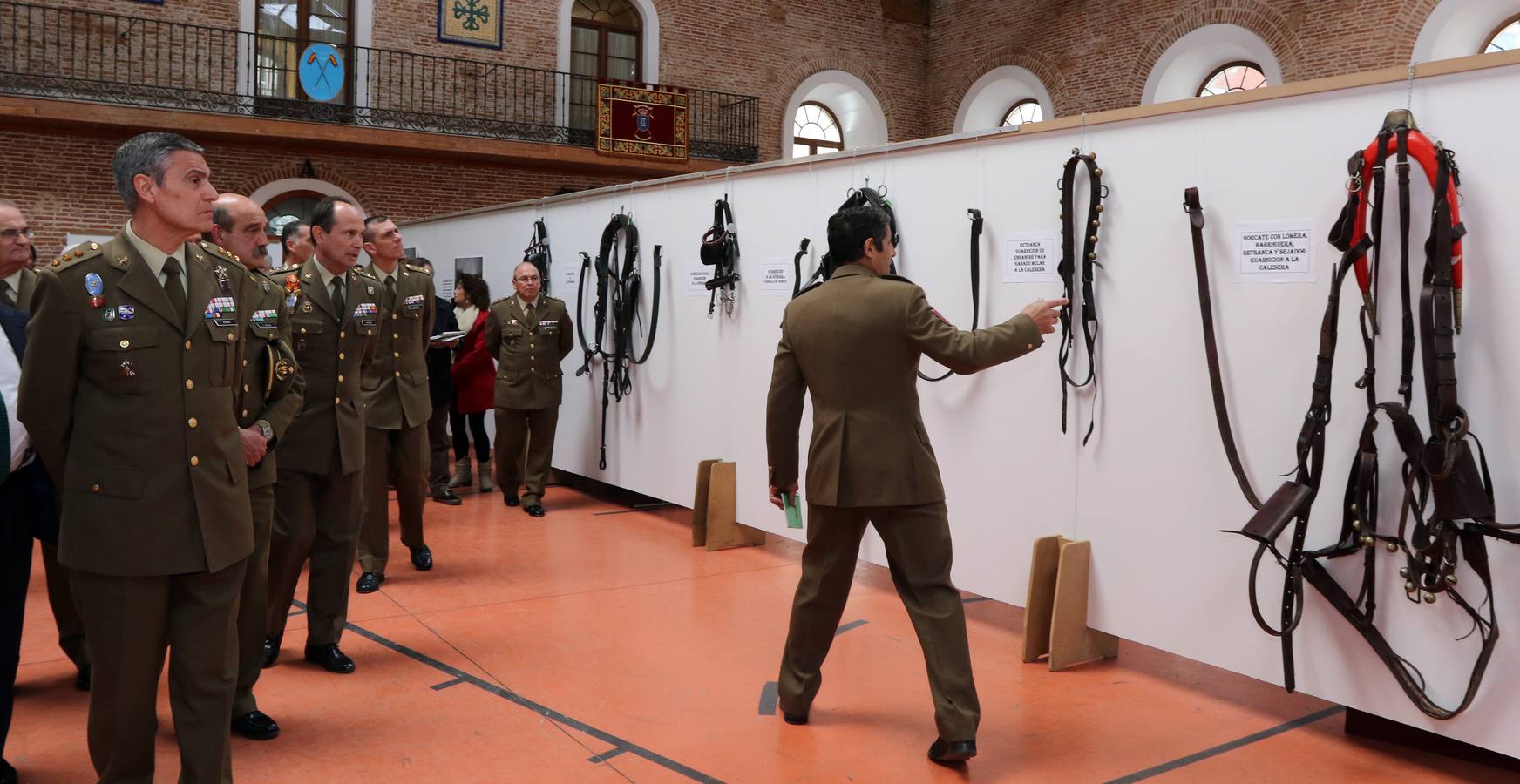 Homenaje al caballo en la Academia de Caballería de Valladolid