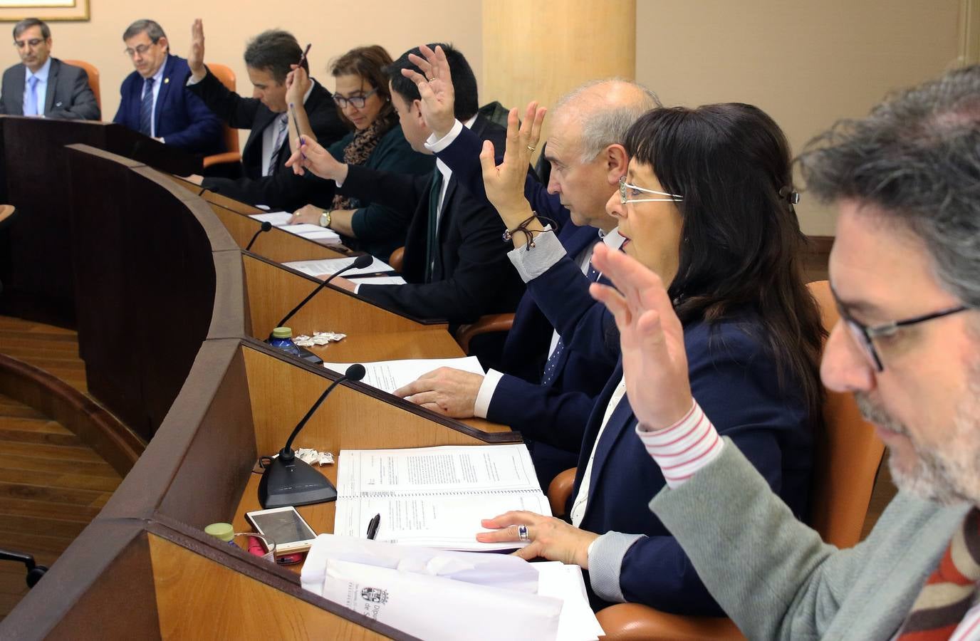 Pleno en la Diputación de Segovia