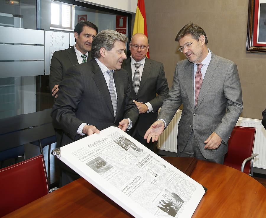 Entrega de la Orden de San Raimundo a Zenón García