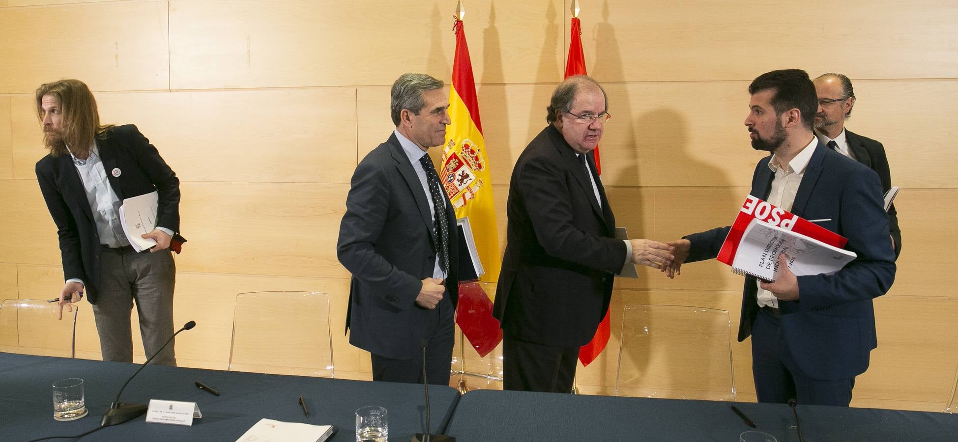 Firma del pacto por la reindustrialización de Castilla y León