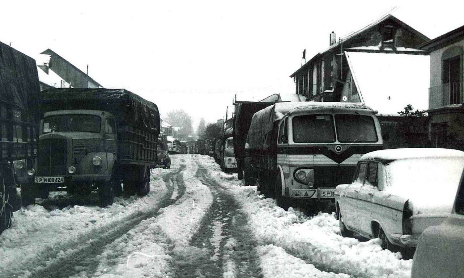 Imágenes de la construcción de los túneles de Guadarrama