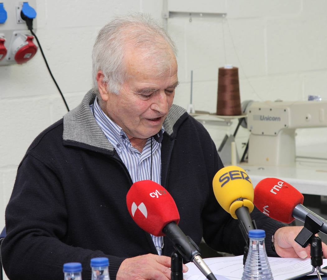 Taller de tapicería de la Fundación Valora2 de Palencia