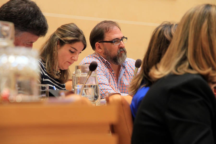 Pleno en el Ayuntamiento de Segovia