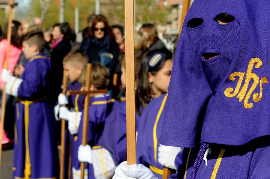 Procesión por la celebración del 450 aniversario de la Archicofradía de las Angustias en Medina
