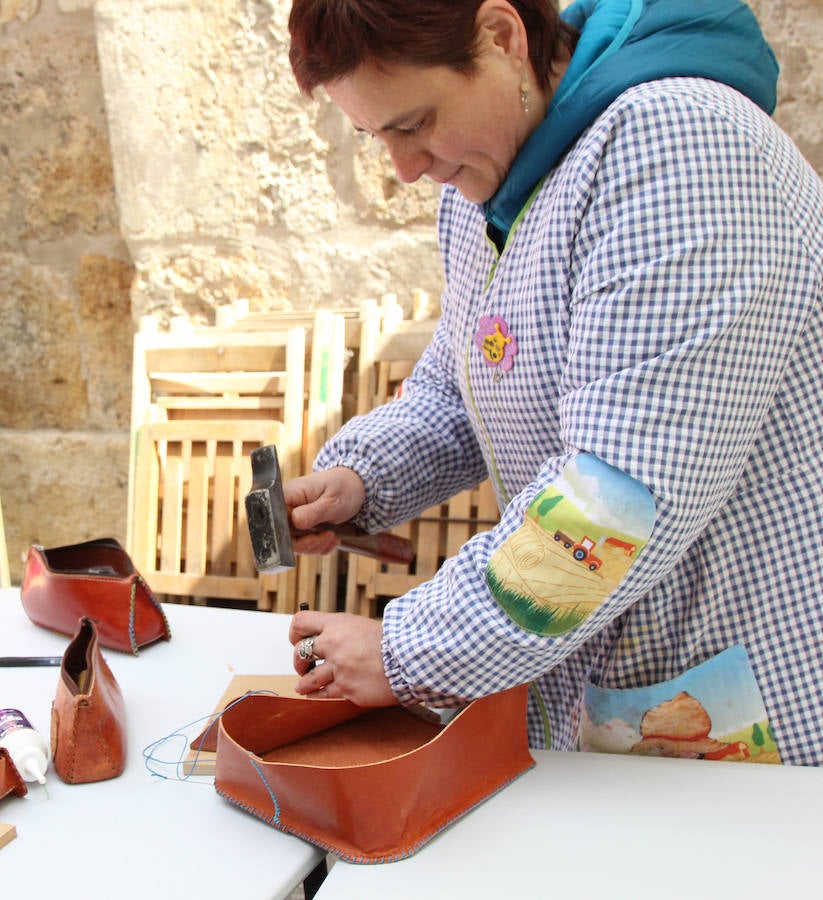 Talleres de artesanía en la Calle Mayor de Palencia