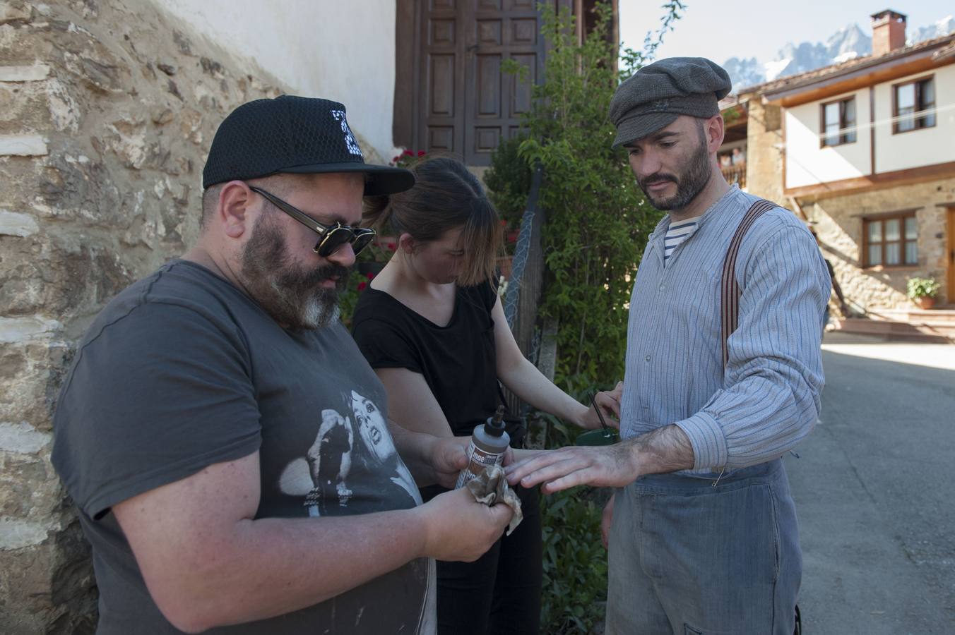 Rodaje de la película de Heidi en Liébana