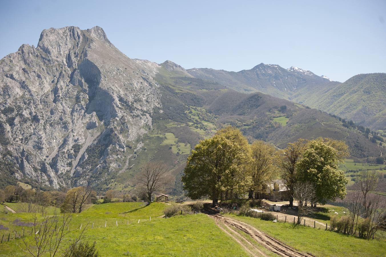 Rodaje de la película de Heidi en Liébana