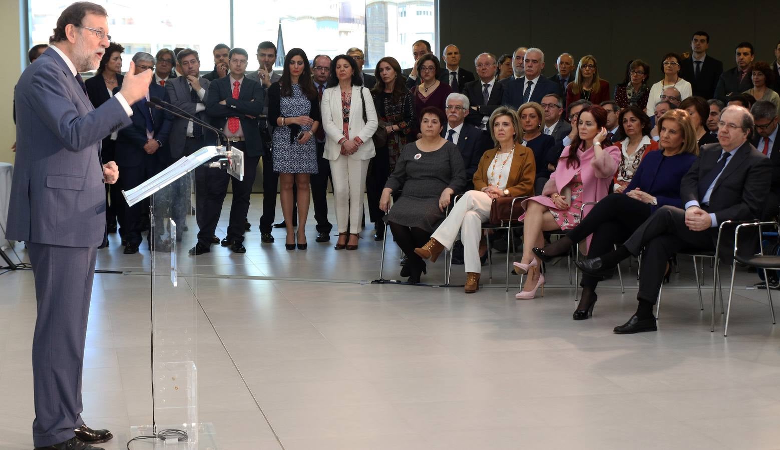 Rajoy inaugura en Segovia la sede de la Dirección Provincial del Instituto Nacional de la Seguridad Social (INSS)