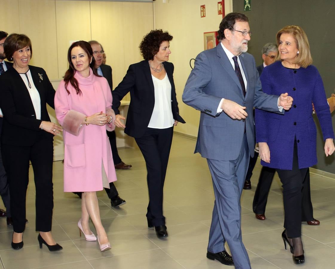 Rajoy inaugura en Segovia la sede de la Dirección Provincial del Instituto Nacional de la Seguridad Social (INSS)