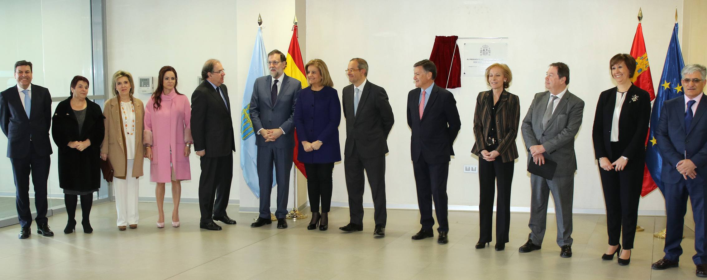 Rajoy inaugura en Segovia la sede de la Dirección Provincial del Instituto Nacional de la Seguridad Social (INSS)