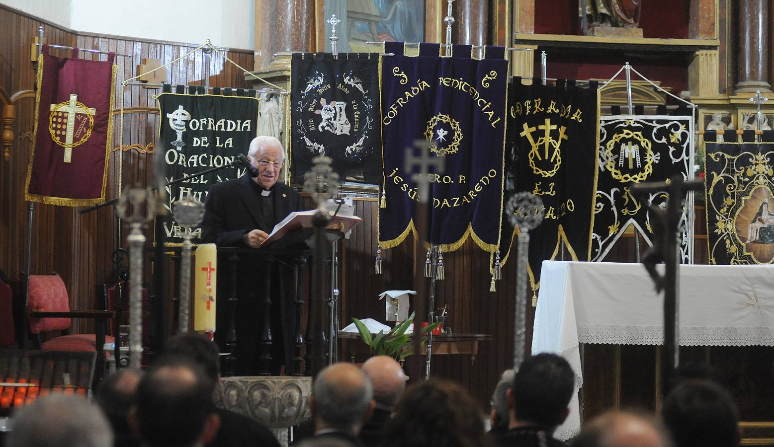 El padre Ángel pregona la Semana Santa de Medina del Campo