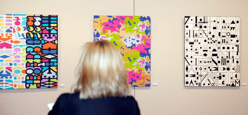 Exposición de Ramón Margareto en el Centro Cultural Provincial