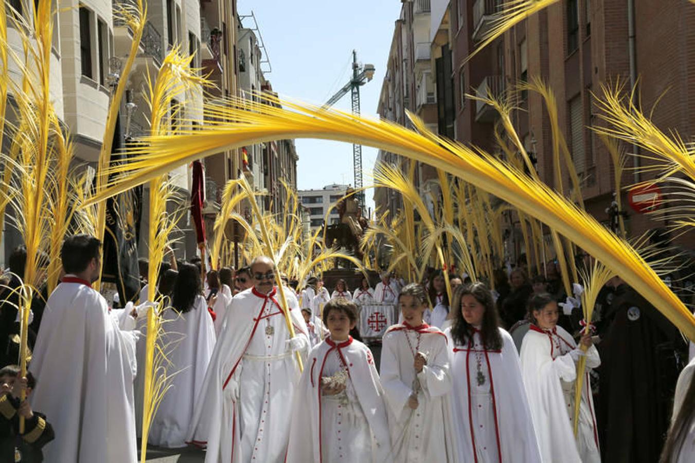 Procesión de La Borriquilla en Palencia (1/2)