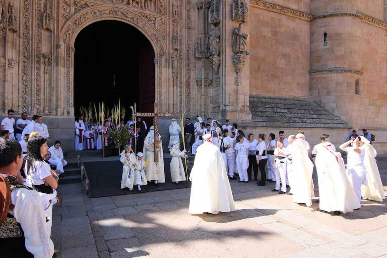 Procesión de la Borriquita en Salamanca