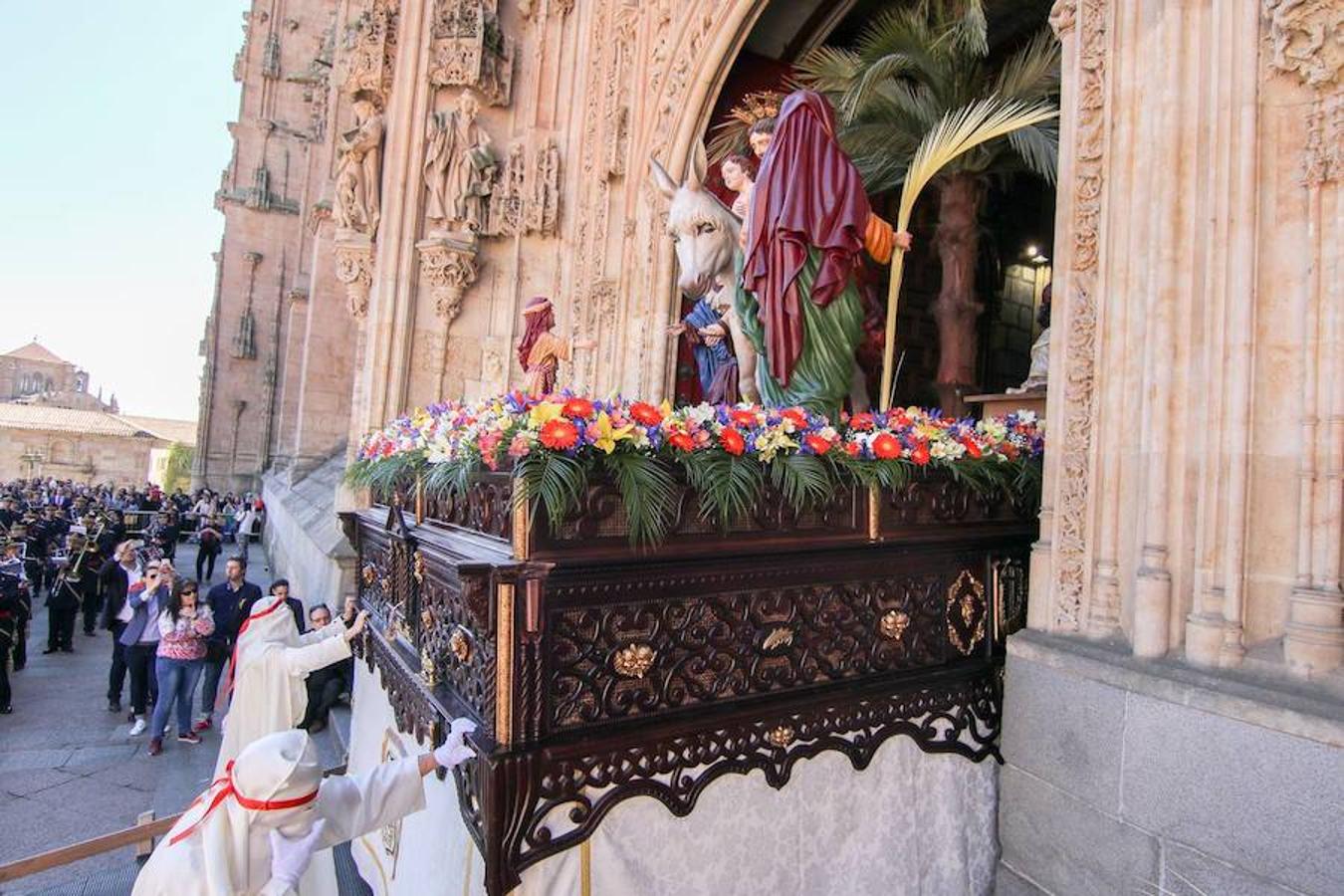 Procesión de la Borriquita en Salamanca