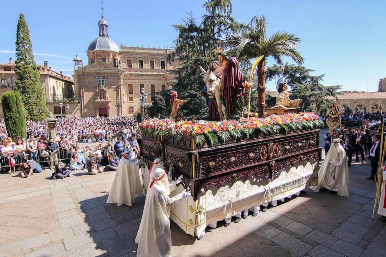 Procesión de la Borriquita en Salamanca