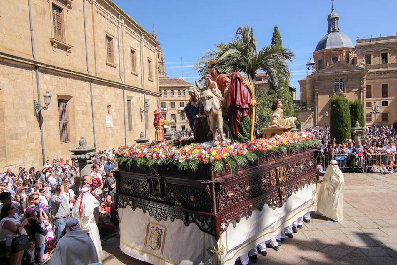 Procesión de la Borriquita en Salamanca