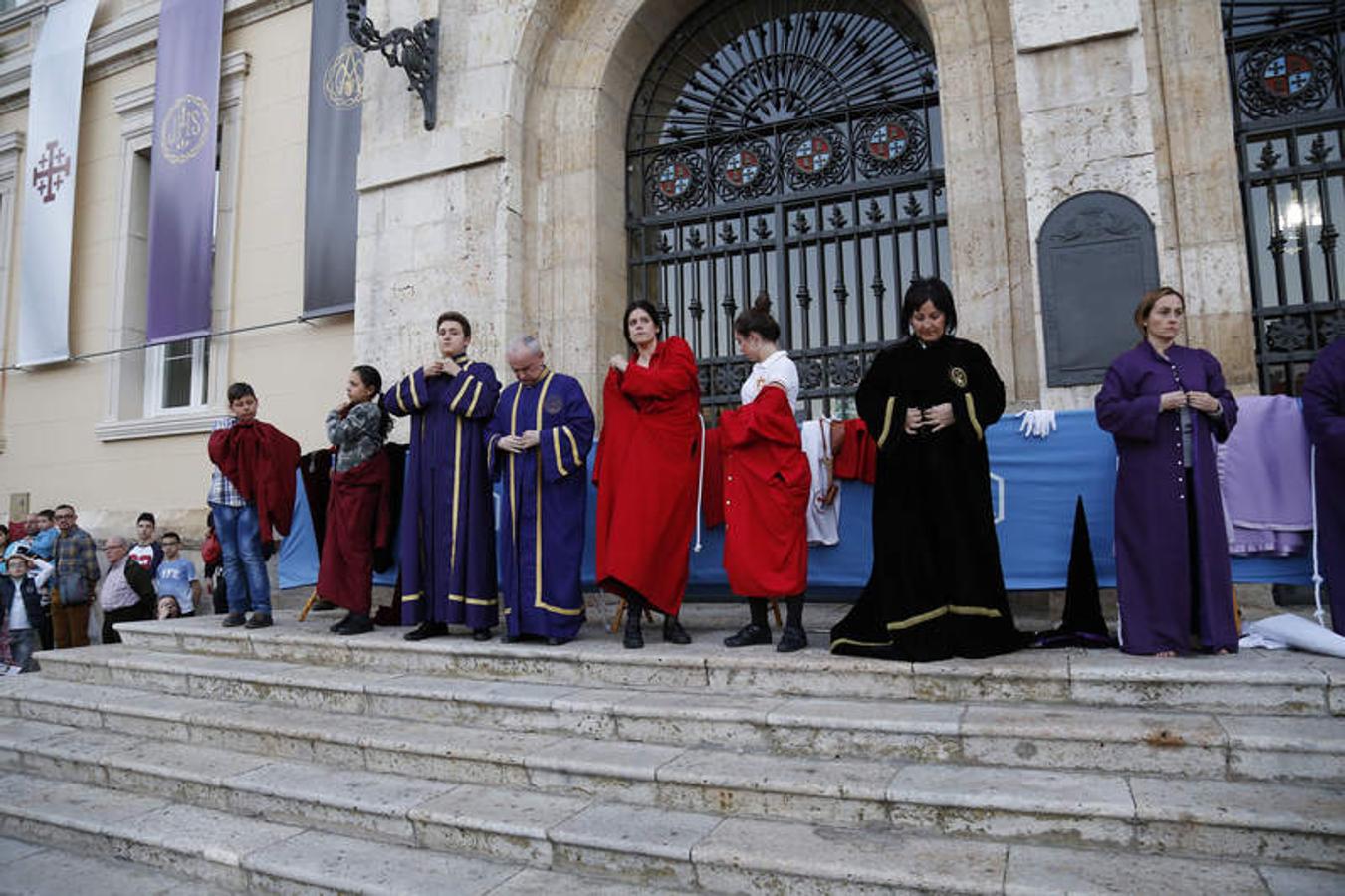 Procesión de las Cinco Llagas en Palencia