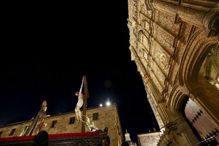 Procesión del Silencio de la Hermandad Universitaria de Salamanca