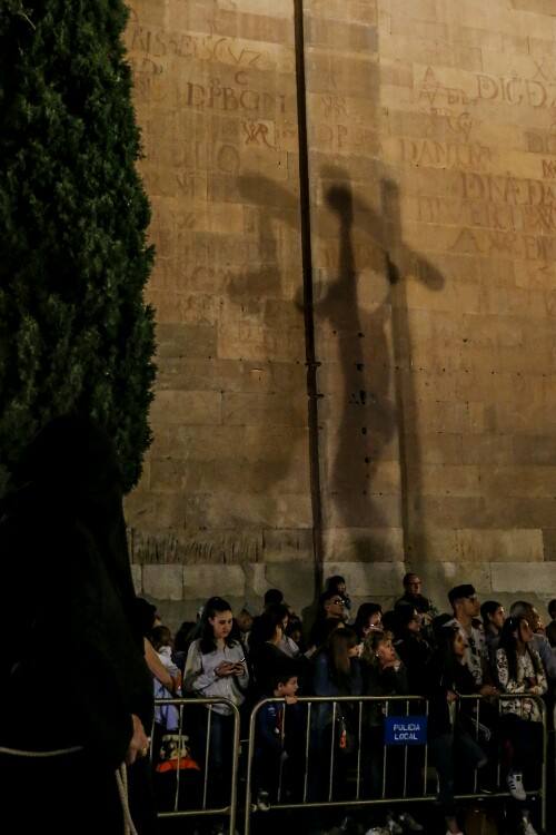 Procesión del Silencio de la Hermandad Universitaria de Salamanca