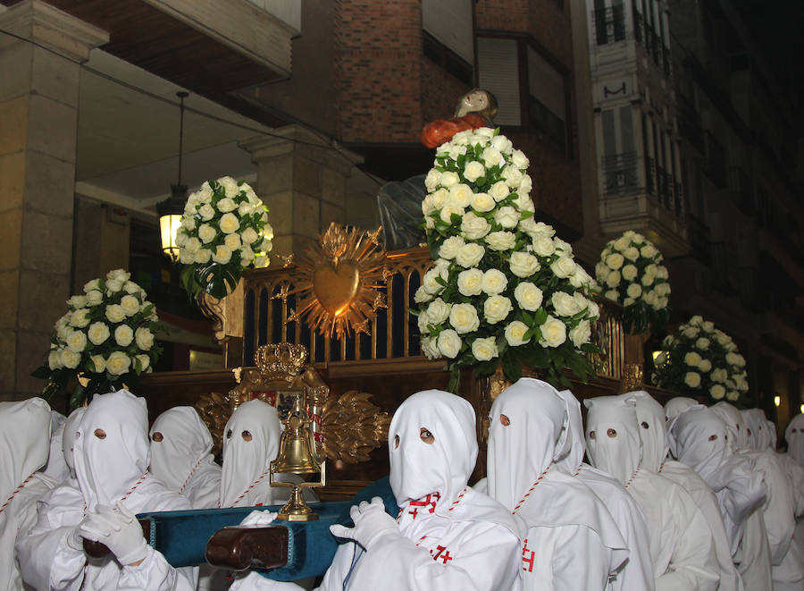 Procesión de la Quinta Angustia en Palencia