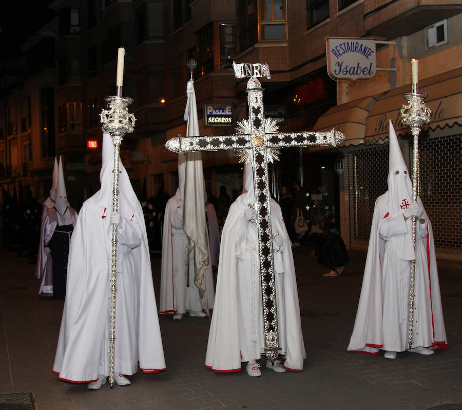 Procesión de la Quinta Angustia en Palencia