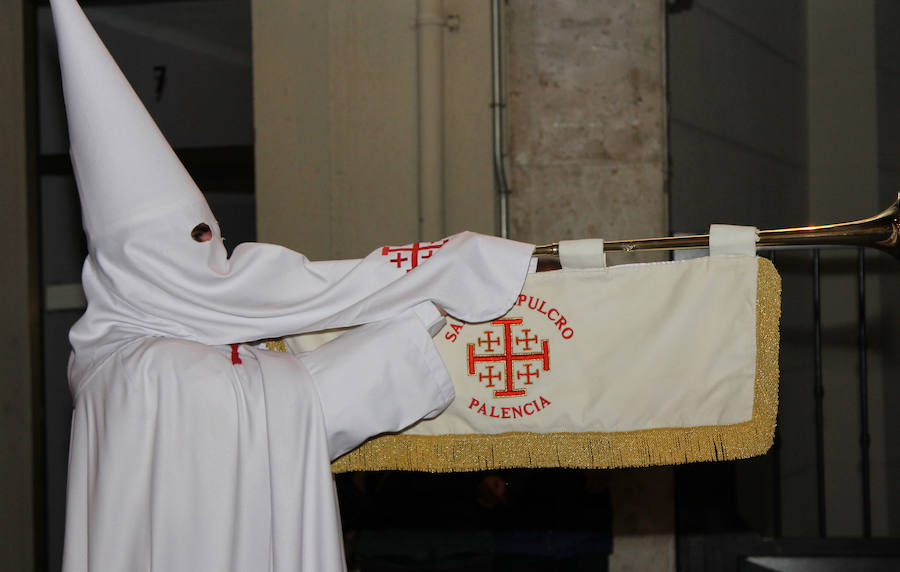 Procesión de la Quinta Angustia en Palencia