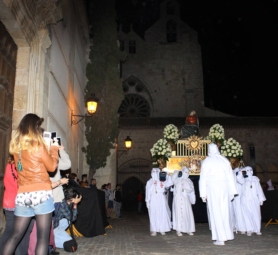 Procesión de la Quinta Angustia en Palencia